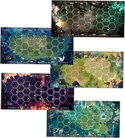 Dragon Eclipse Arena PLAYMATS - Double-Sided Neoprene Mats for Tactical Battles, 560x280mm Gaming Mats for Mystlings Arena, Made by Awaken Realms