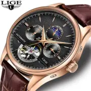 Relogio Masculino LIGE Sports Mens Watches Top Brand Luxury