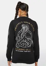 [Lurking Class] Protect Your Peace Long Sleeve Graphic Tee
