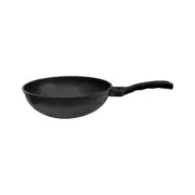 11'' Non-Stick Marble Wok Cooking Frying Pan Pot Gas Stove Burner Cookware