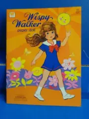 UNEEDA WISPY WALKER PAPER DOLL- WHITMAN 1976- UNCUT