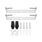 2set 90mm Ceiling Light Plate Kit Light Fixture Mounting Bracket Plate Crossbar