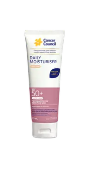 Cancer Council Moisturiser Face Light Tint SPF50+ 75ml