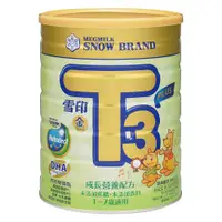 在飛比找誠品線上優惠-雪印 金T3 PLUS成長營養配方/ 900g(罐)