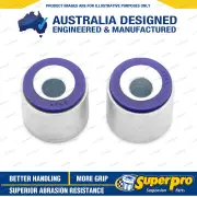 SuperPro Rear Control Arm Upper Inner Bush Kit Double Offset for Mazda 3 BK BL