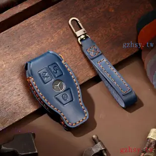 『賓士 手工鑰匙皮套』Benz AMG GLC GLE A-class C-class  賓士鑰匙皮套 鑰匙皮套