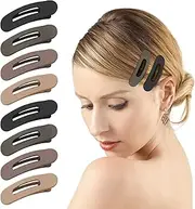 Small Flat Hair Clips for Women Lay Down Clips for Thin Hair Accessories 8pack