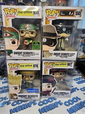 Funko POP! The Office Dwight Schrute Lot of 5