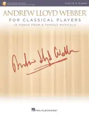 Andrew Lloyd Webber for Classical Players Violin & Piano Sheet Music Book Audio