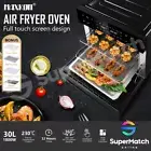 Maxkon1800W Air Fryer Oven Electric Digital Convection Toaster Air Cooker 30L