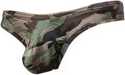 [ZPGVWXKO] Men's Underwear Flat Bikini G String Thong Briefs