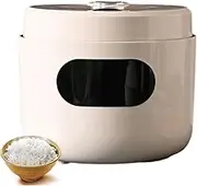 Mini Rice Cooker Steam Cooker Small Rice Hunger Low Sugar Removing Slow Cooker 3L Digital Multi Cooker Stainless Steel Inner Pot Steamer Steam Cooking Timer