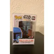 Death Watch Mandalorian Two Stripes Funko Pop+Free Protector
