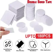 Double Sided Sticker Tape Side Wall Car Self Adhesive Pads Round Square AU