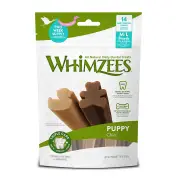 Whimzees Puppy Valuebag Dental Treats Medium/Large 14's 1 Pack