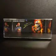 F1 Sergio Perez Red Bull Diecast Car Model 1:43 1:64 Display Case Background