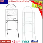 Over Toilet Rack Washing Machine Steel Frame Storage Shelf Bathroom Organizer