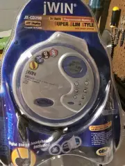 JWIN JX-CD298 Portable CD Player XBBS CD-R Playback Slim Design