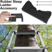 Rubber Steep Ladder Accessory Ladder Stabilizer with 2 Screws Ladder Rail xinCb