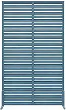Wooden Outdoor Partition Screens,Portable Room Partition,Decorative Privacy Panel,Plant Support Frame for Backyard Patio(Blue,90x150cm)