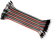 MERRYHAPY Line 40-pin Male to Female Breadboard Jumper Wires 30cm Wiring Kit for Breadboard