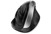 Genius Ergo 8250S Ergonomic Wireless Silent Vertical Mouse - Silver Grey + Black