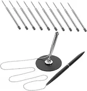 COOPHYA Metal Chain Desk Pen Rotating Signature Pen Multi-function Writing Business Office Tool