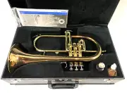 Holton by Leblanc Model F601 USA Bb Rose Brass Fluegelhorn w/Case New Old Stock