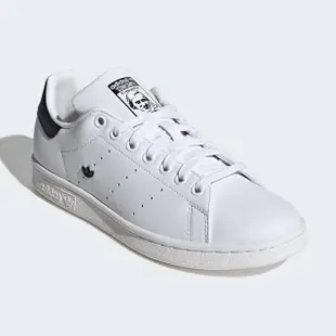 【adidas 愛迪達】Stan Smith 女鞋 白黑色 史密斯 低筒 經典 三葉草 愛迪達 休閒鞋 IE0459