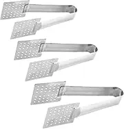 3Pcs Stainless Steel Tea Bag Clamp Multi Functional Food Tongs for Easy Gripping of Tea Bags Sugar and Lemons Kitchen Accessories