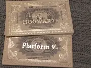 Assorted Harry Potter Series (Unofficial) Hogwarts Express Platform 9 3/4 Ticket