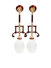 18k750 Gold One Of A Kind Indochine Earrings