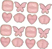 TOVINANNA 16pcs Nail Mixing Holders Japanese Style Shell Design Nail Art for Easy Manicure Smooth Edges for Safe Use for Mixing