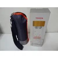 在飛比找蝦皮購物優惠-TOYOTA 竹蓋雙層玻璃隨手杯 (風尚款) 全新 原廠 汽