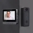 2.4G WiFi IR Wireless Door Bell Black Door Eye Camera Smart Eye Peephole Camera