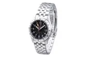 Seiko 5 Sports GMT Field Series Stainless Steel Black Dial Automatic SSK023K1 100 Men's Watch