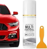 Decal Remover - 60ml Car Dissolve Label Decal Remover,Rapid Home Cleaning Supplies with Scraper Spray Non-Scratch Automotive Cleaner for Vehicles Fiberglass Tape