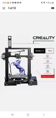 Creality Ender 3 Pro 3D Printer Thermal DIY easy-to-use 220x220x250mm US Stock