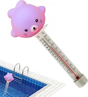 Pool Thermometer Floating - Water Temperature Thermometer | Multipurpose Bath Temp Sensor for Baby, Durabble and Portable Accurate Hot Tub Supplies for Bathtub Spa Aquarium Lake Shower