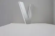 Mirror Alphabet Letter Large Upper Case 20cm "V"