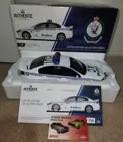 1:18 Authentic Holden VE SS Commodore NSW Police Highway Patrol Car Heron White