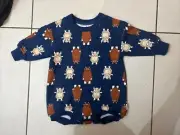 BONDS MONSTERS BUBBLE SUIT SZ 00 BNWT (D69