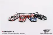 1:64 FORD GT LMGTE PRO 2019 24 HRS OF Le MANS FORD CHIP GANASSI TEAM 4 CARS MGT