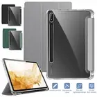 For Samsung Galaxy Tab S10+ 12.4" 2024Case Leather Soft Tablet Cover Folio Stand