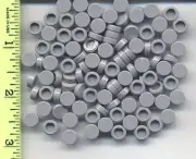 LEGO x 125 Light Bluish Gray Tile, Round 1 x 1 NEW bulk lot
