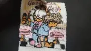 Garfield's Diner by Jim Davis Kitchen Dish Cloth Franco NWT Vintage Cat