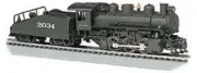 Bachmann 50609 HO ATSF #2034 -USRA 0-6-0 W/Smoke & Slope Tender