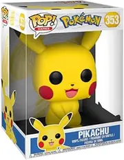 Funko 31542 Pokemon Pikachu 10" Pop Vinyl Figure, Multicolour