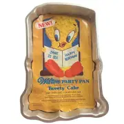 Vintage 1979 TWEETY BIRD Wilton Cake Pan Baking Mold Party 502-7687 Looney Tunes