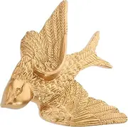 Abaodam Bird Wall Art Sculpture Unique Swallow Hanging Ornament for Living Durable Resin Wall Decor Figurine Decoration for Home Garden